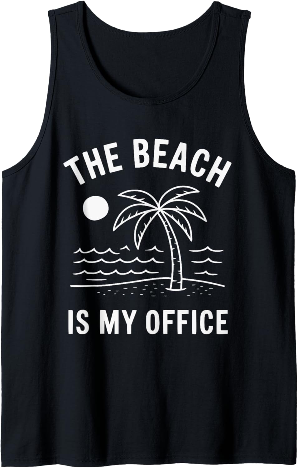 Remote Working Entrepreneur Creator Designer Digital Nomad Tank Top - Image 2